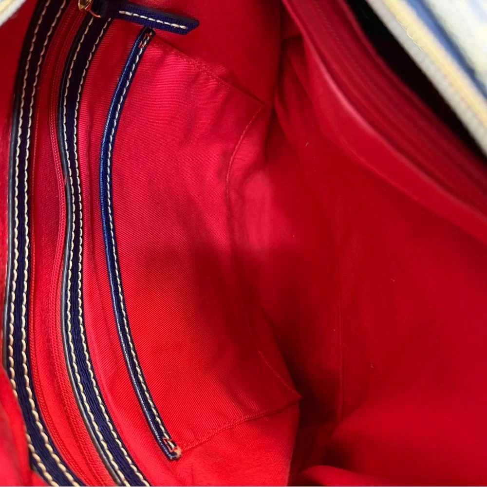 Dooney & Bourke Erica Signature Hobo Bag (A417) - Picture 11 of 13